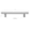 Gliderite Hardware 5-1/16 in. Center to Center Hexagon Bar Pull Satin Nickel 4791-128-SN-1 - alternate 4